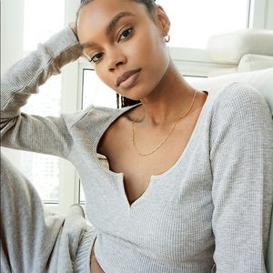 TNA Scoop Neck LongSleeve